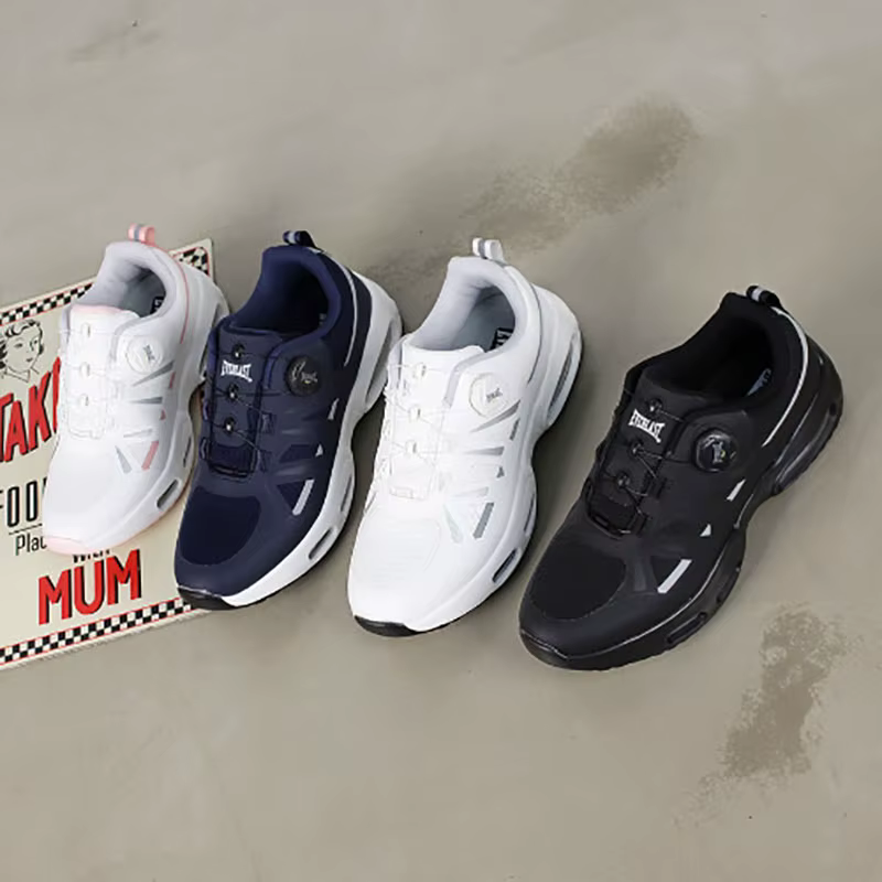 Chaussures de sport Everlast avec semelles offertes, pour hommes et femmes, avec coussin d'air, en m