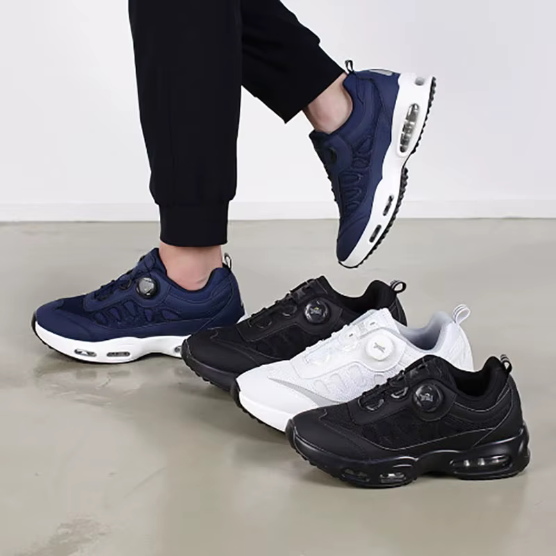 EVERLAST EVERAST-Chaussures de sport unisexes (EM2), semelle intérieure, coussin d'air, maille, marc