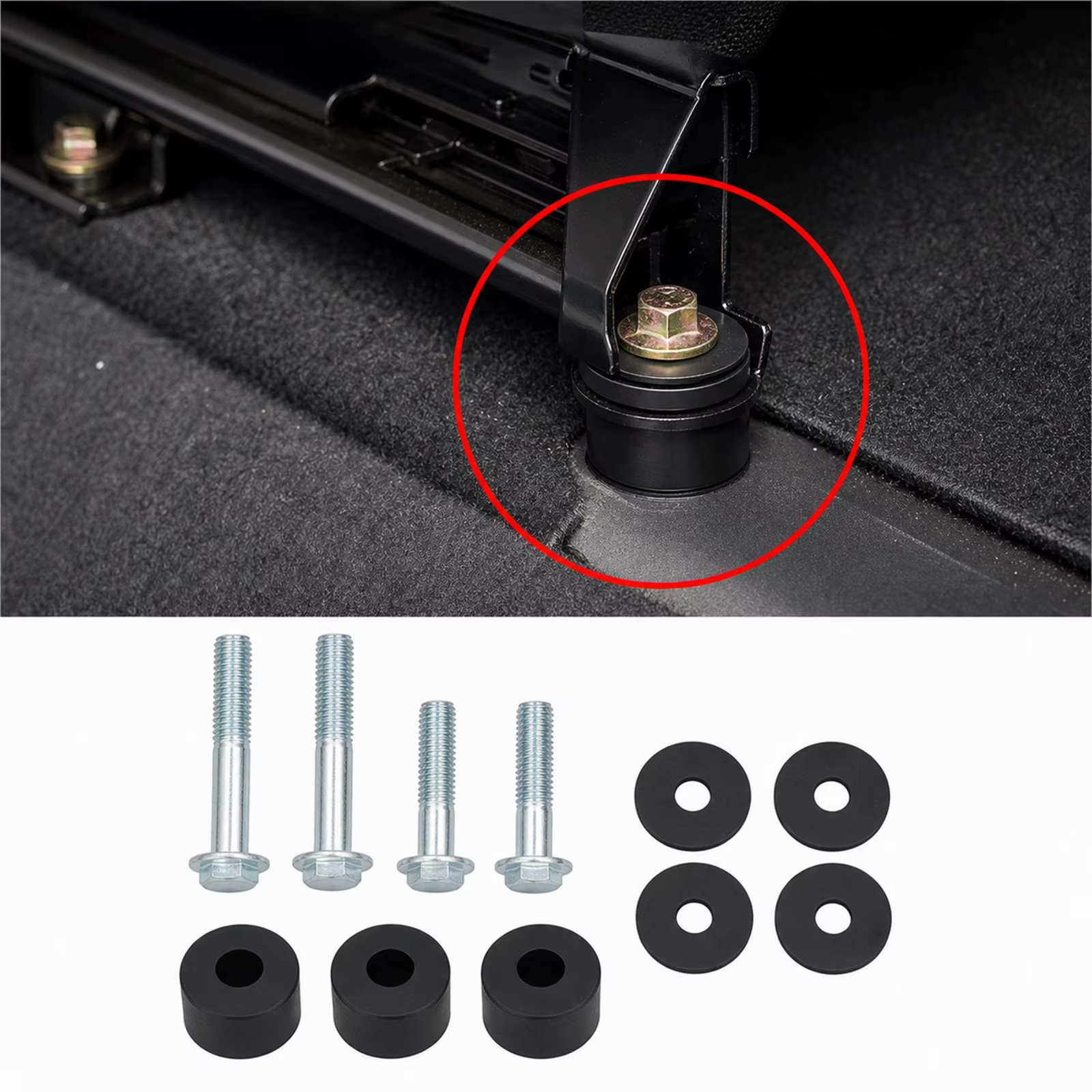 Entretoise de siège de voiture haute performance, accessoires de voiture, facile à installer, pièces