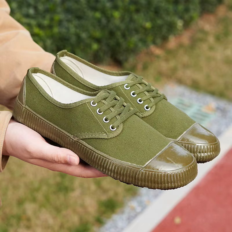 Jiefang-Chaussures d'extérieur en caoutchouc pour hommes et femmes, chaussures de travail, assurance
