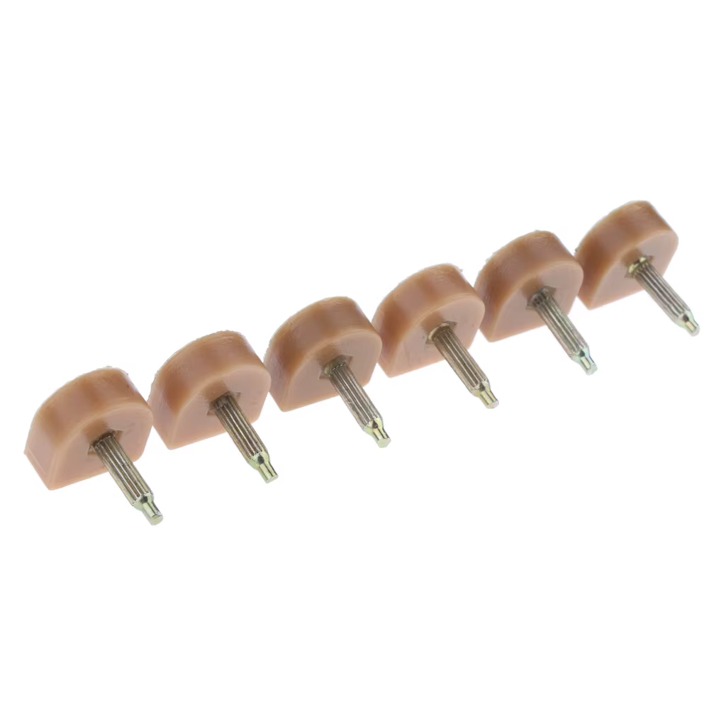 Plaques de talon haut pour réparation de chaussures, 6 pièces, embouts, robinets, ascenseurs de chev