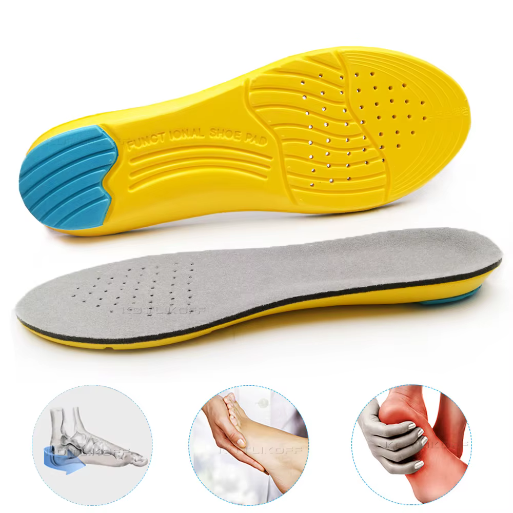 KOTLIKOFF – semelles orthopédiques souples pour chaussures de Sport, coussin en Gel de Silicone, res