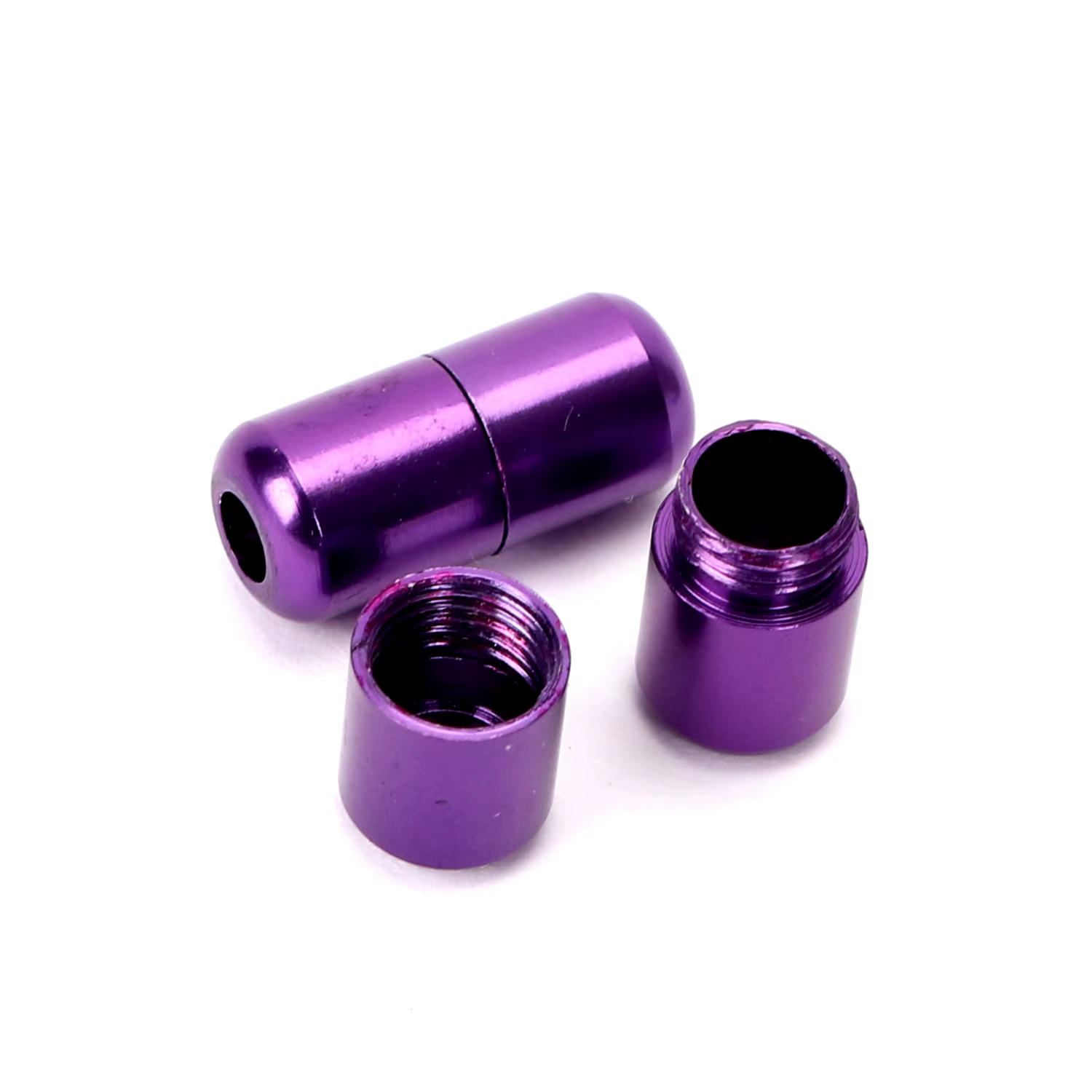Boucle de verrouillage à capsules en aluminium de 15 couleurs, pour hommes et femmes et enfants, Kit