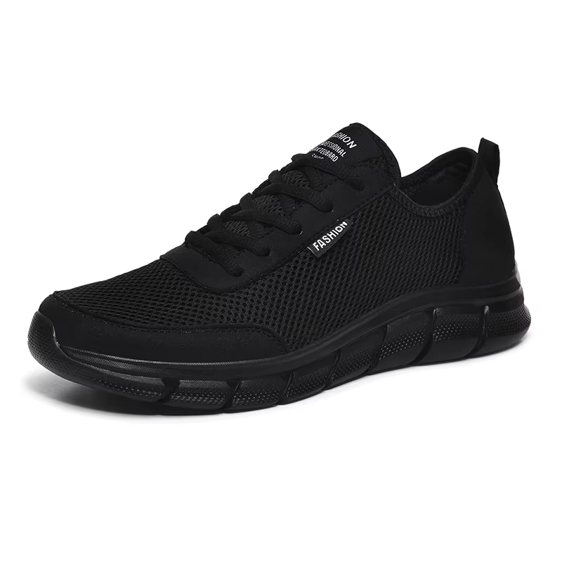 Baskets légères respirantes en maille pour hommes, chaussures décontractées, chaussures de tennis co
