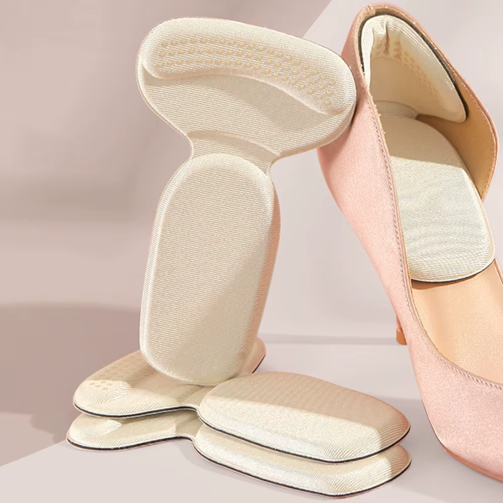 Demi-semelles intérieures pour femmes, autocollants arrière pour chaussures, talons hauts, doublure,