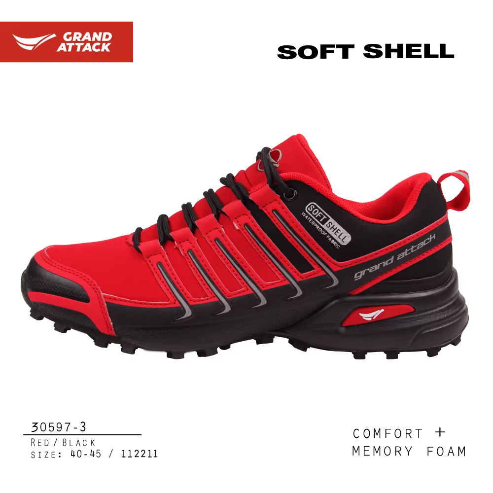 Grand Attack chaussures pour hommes Trail course baskets en plein air marche randonnée Trekking sac
