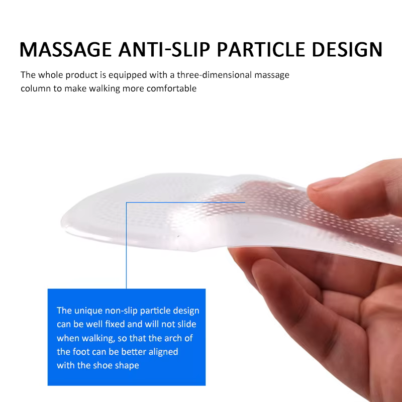 Semelles orthopédiques en Gel pour l'avant-pied, coussinets de chaussures, Support d'arc professionn
