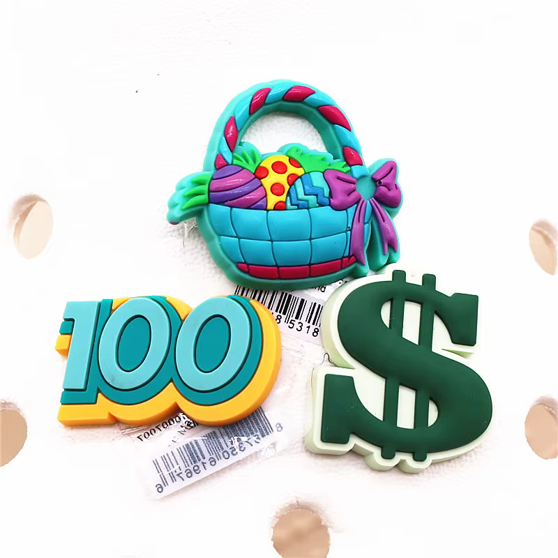 Breloques de chaussures en forme d'œuf de pâques, 1 pièce, accessoires originaux, signe de 100 Dolla