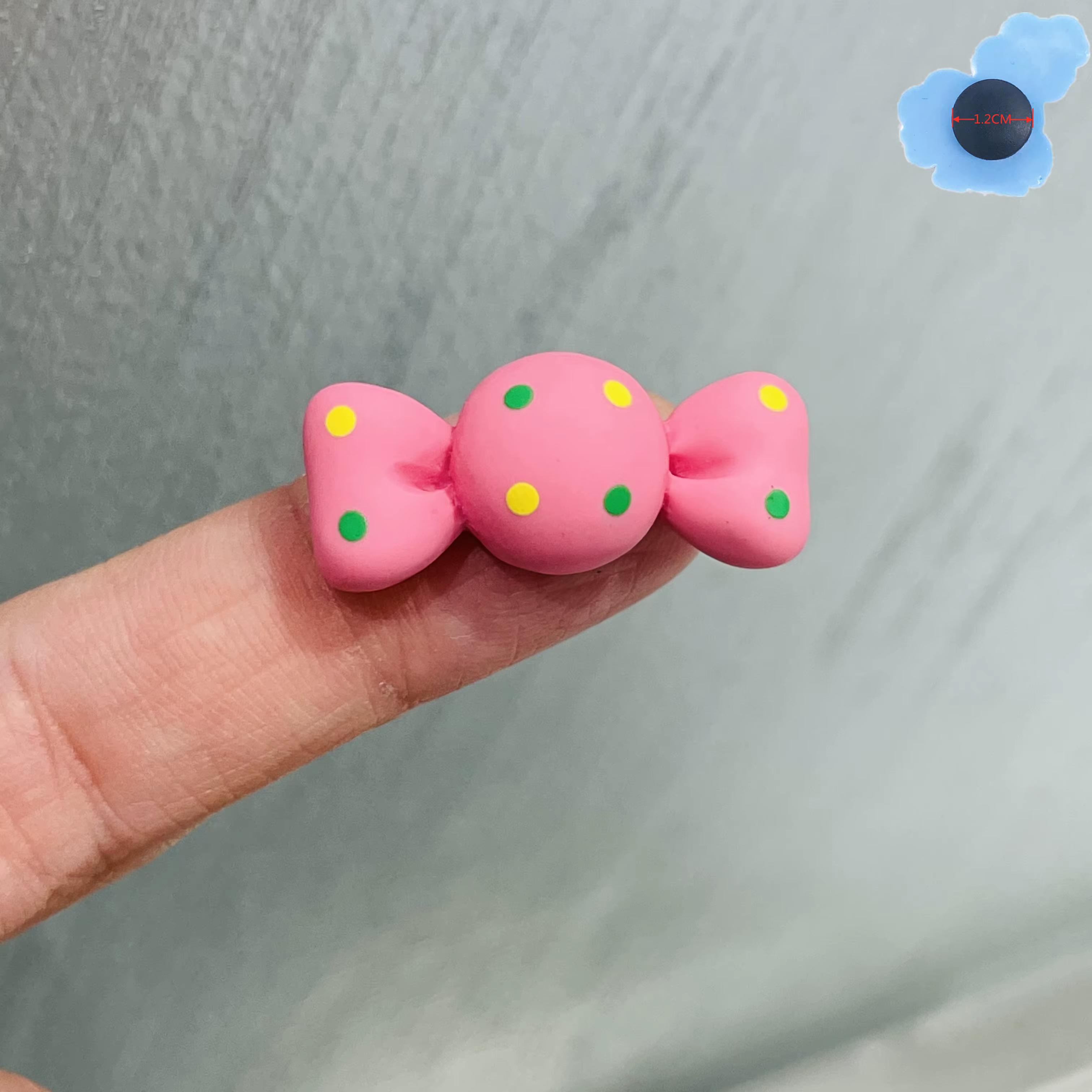 Breloques étoiles pour chaussures pour adultes et enfants, bonbons sucrés, décorations d'accessoires