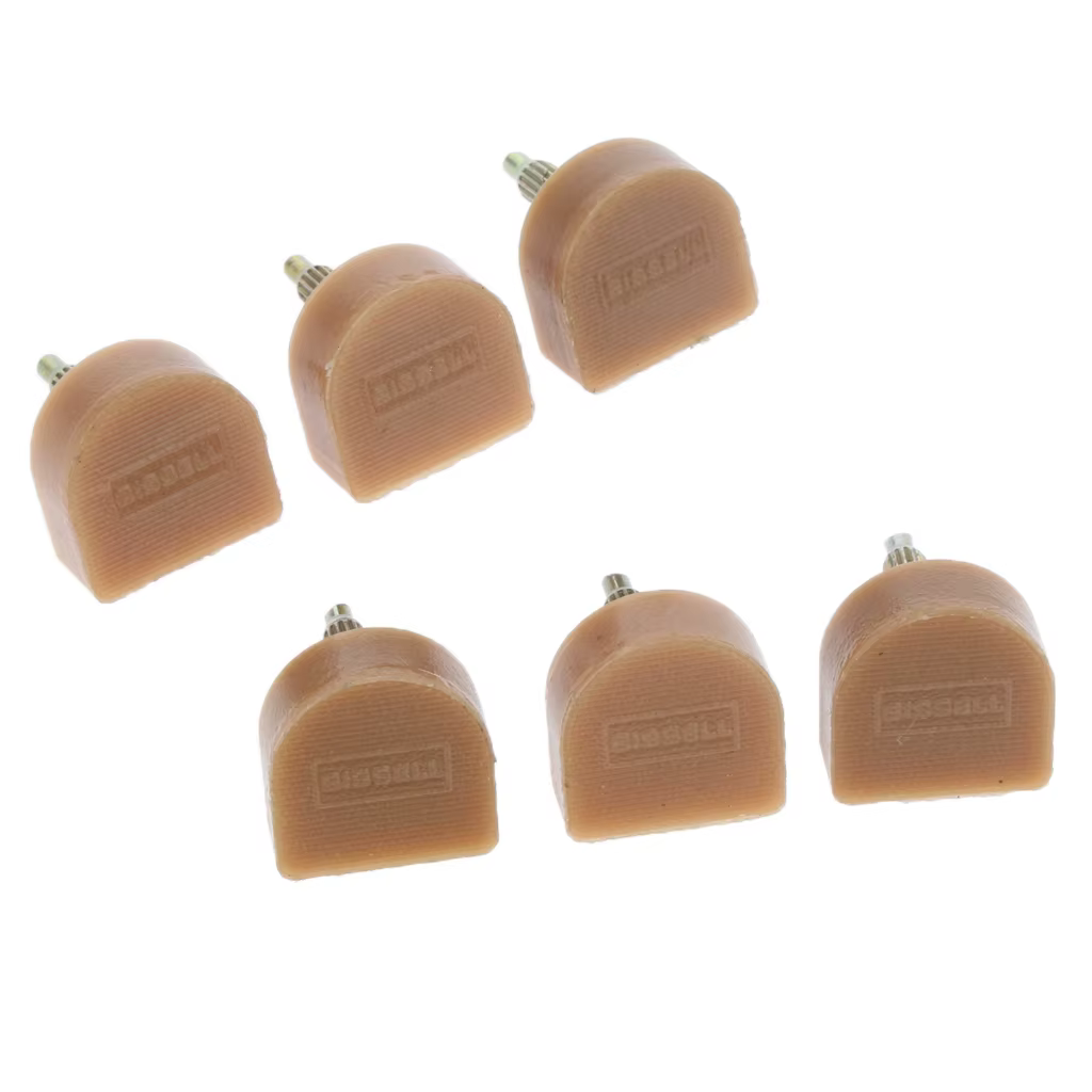 Plaques de talon haut pour réparation de chaussures, 6 pièces, embouts, robinets, ascenseurs de chev