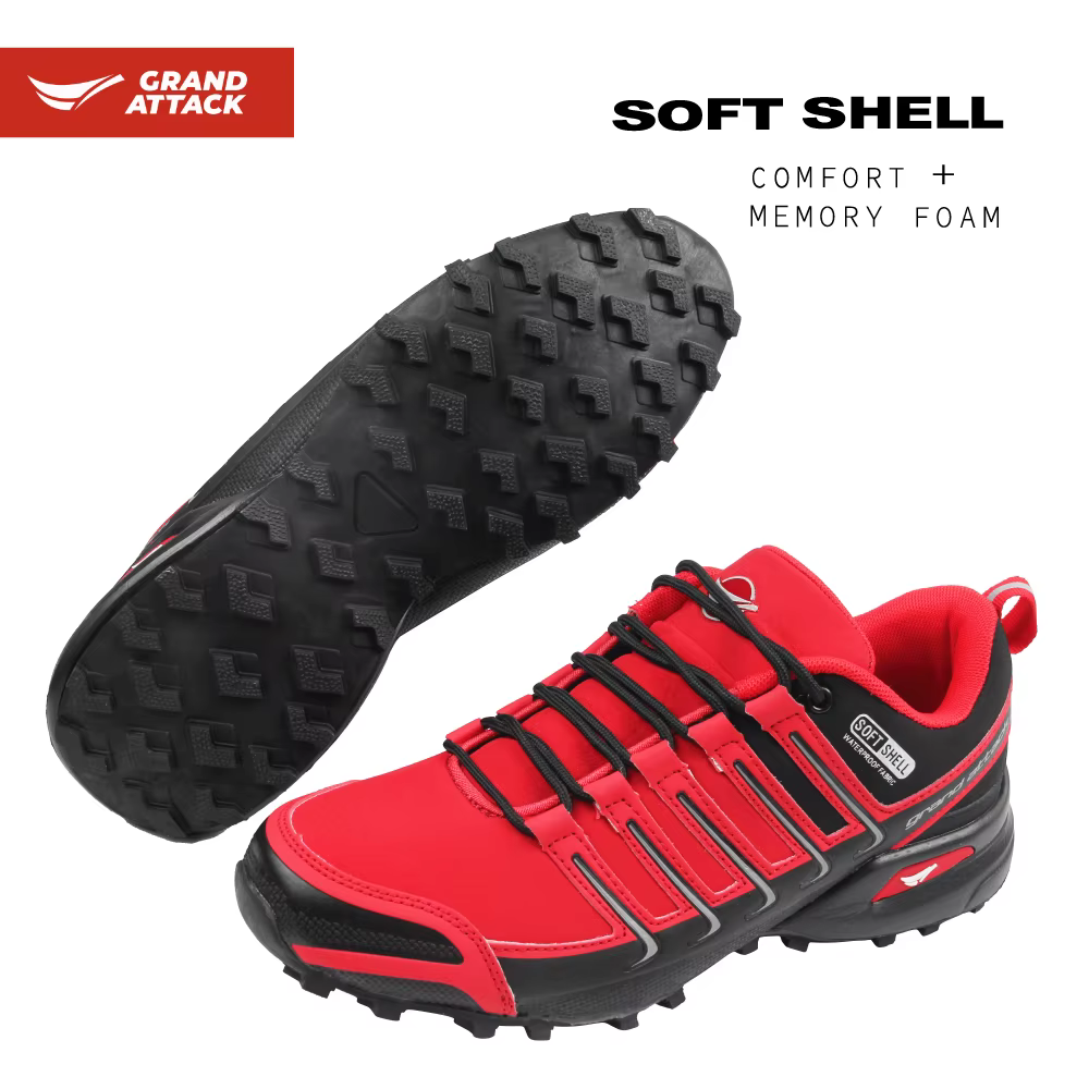 Grand Attack chaussures pour hommes Trail course baskets en plein air marche randonnée Trekking sac