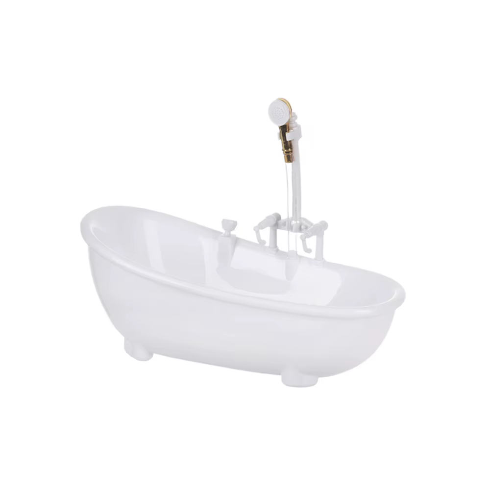 Pour Barbie poupée accessoires enfants jouer maison miniature salle de bain bain électrique pulvéris