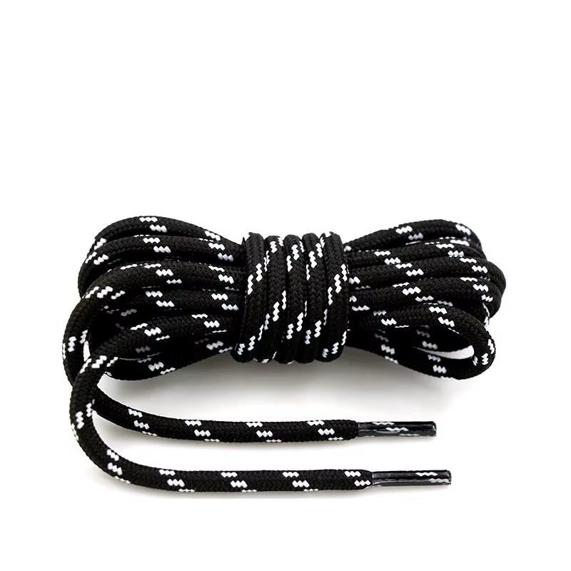 Lacets Lumineux d'Extérieur pour Chaussures de dehors, Rond Décontracté, Randonnée, Corde Antidérapa