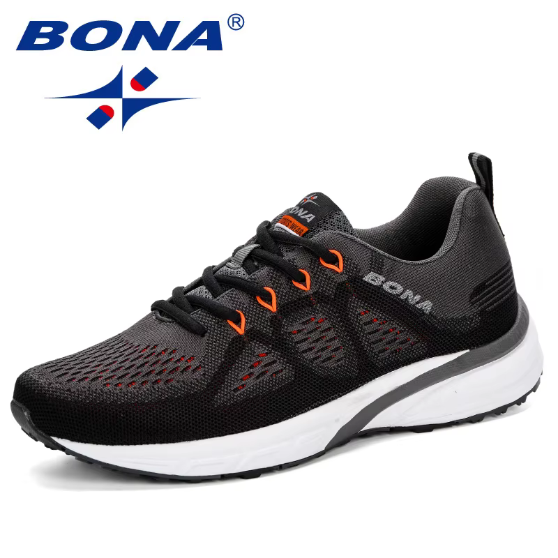 BONA baskets hommes chaussures Sport maille formateurs paniers légers Femme chaussures de course en 