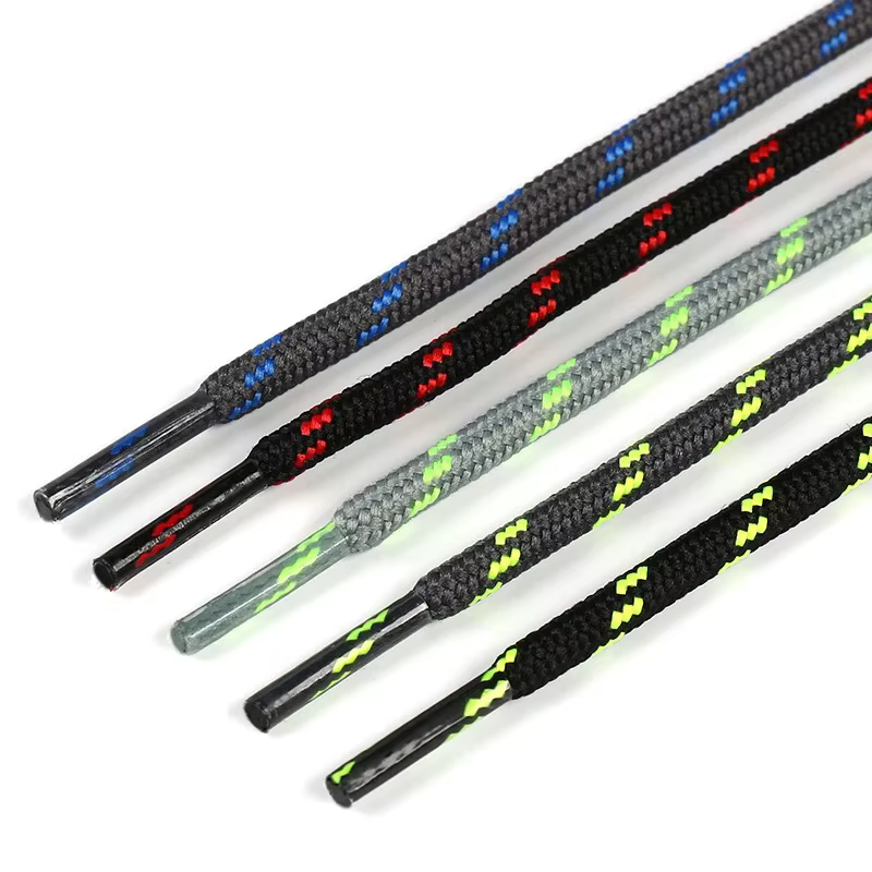 Lacets Lumineux d'Extérieur pour Chaussures de dehors, Rond Décontracté, Randonnée, Corde Antidérapa