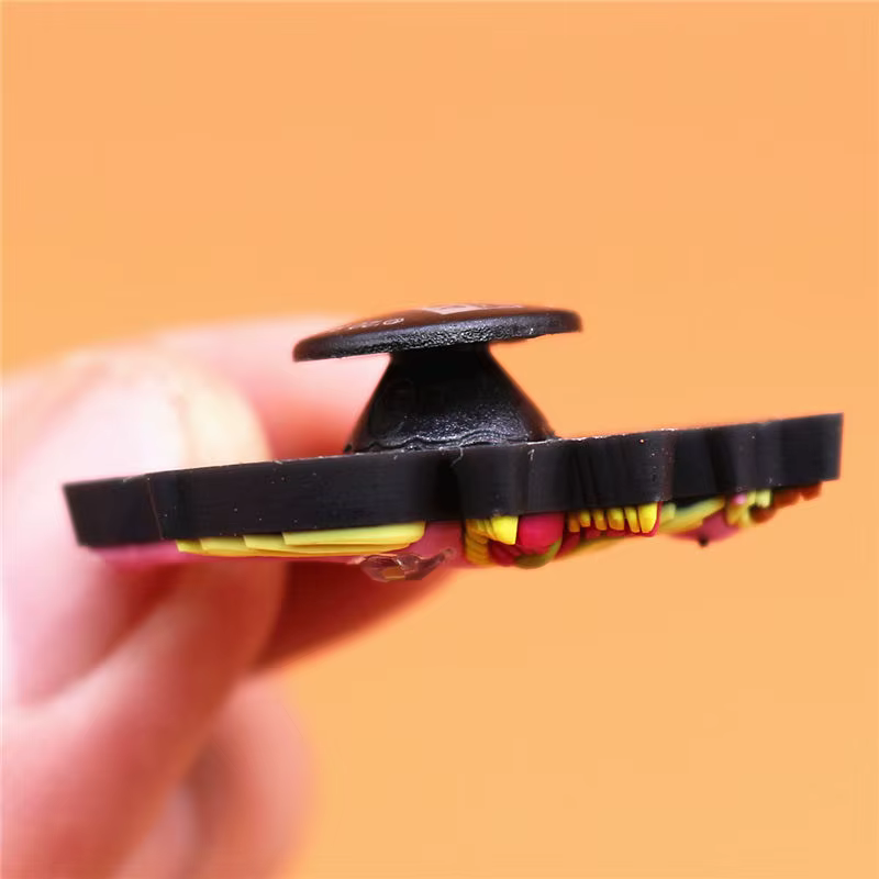 Breloques en PVC en forme d'ananas pour chaussures, 1 pièce, clips roses, Charms, Charms, Charms, Ch