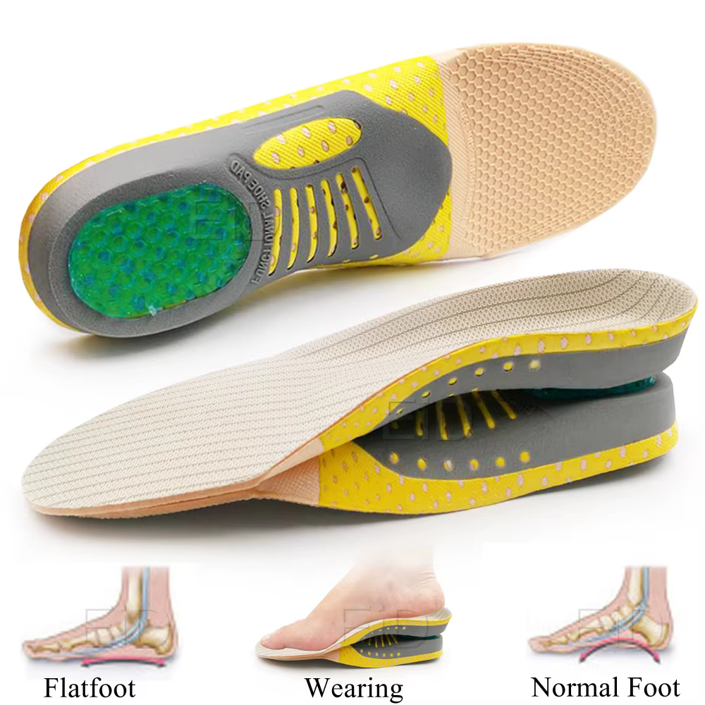 EiD — Semelles orthopédiques en PVC pour les chaussures, coussinet de soutien la voûte plantaire, id