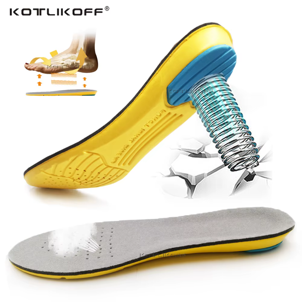 KOTLIKOFF – semelles orthopédiques souples pour chaussures de Sport, coussin en Gel de Silicone, res