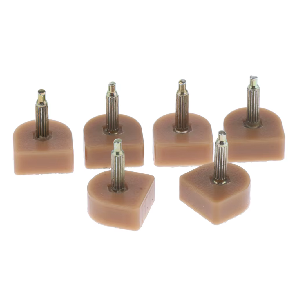 Plaques de talon haut pour réparation de chaussures, 6 pièces, embouts, robinets, ascenseurs de chev