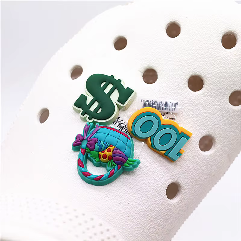 Breloques de chaussures en forme d'œuf de pâques, 1 pièce, accessoires originaux, signe de 100 Dolla