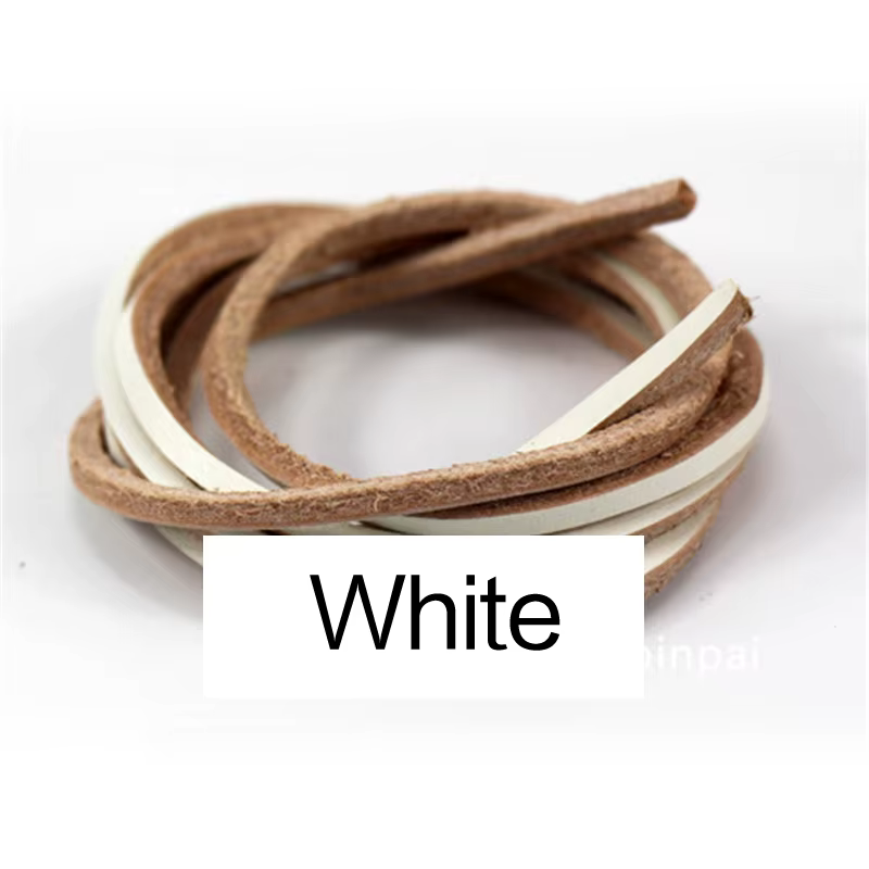 Lacets en cuir véritable 80cm-180cm, 1 paire de lacets en cuir brut, lacets de chaussures, vente en 