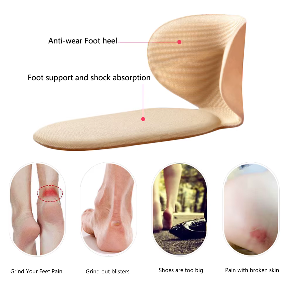 Semelles intérieures à talons hauts pour femmes, autocollants, doublure de talon arrière pour les gr