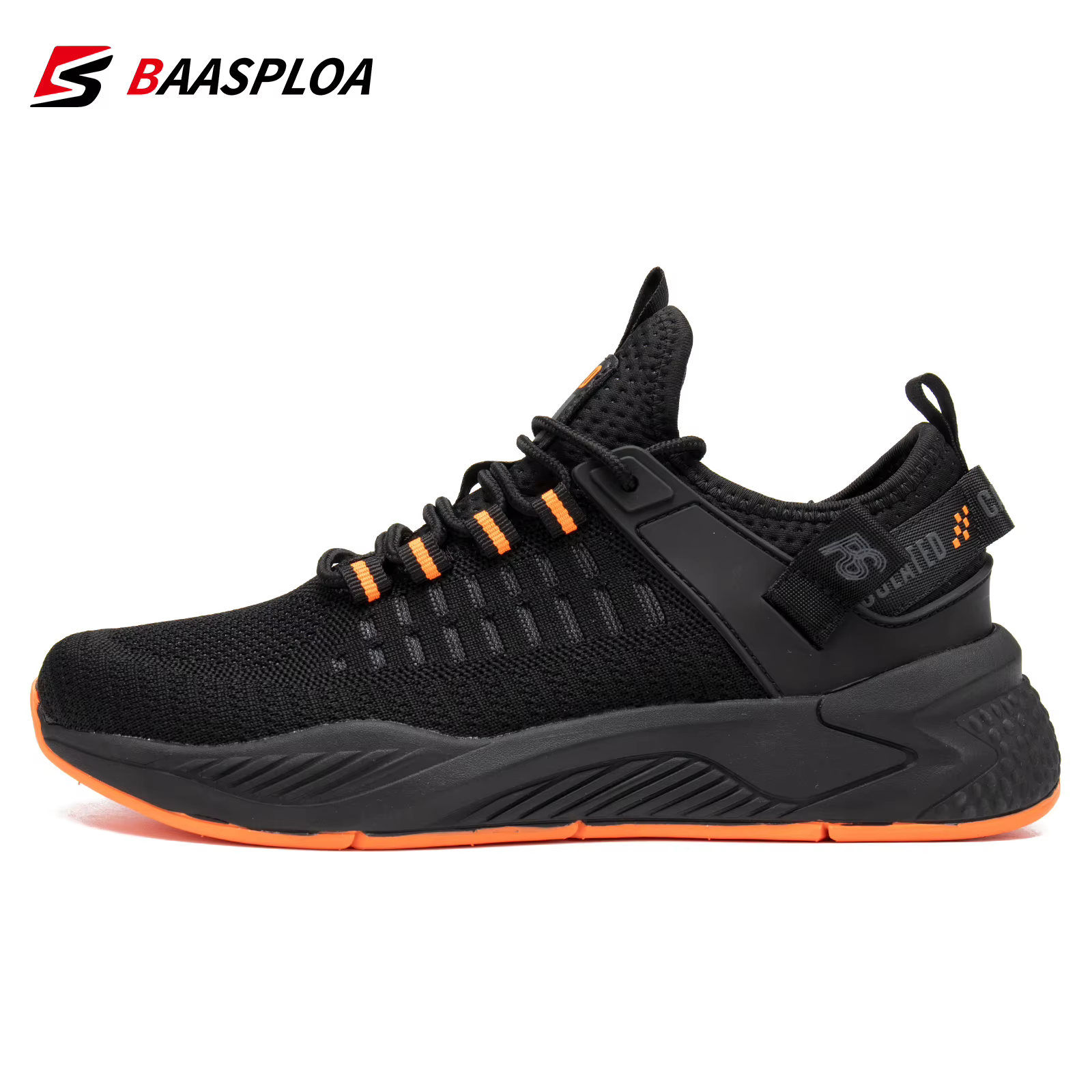 Baasploa chaussures de course légères pour hommes décontracté hommes concepteur maille respirant bas