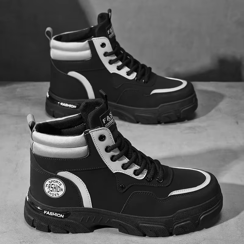 Bottes montantes pour hommes de marque, nouvelle collection automne 2026, chaussures de travail d'ex