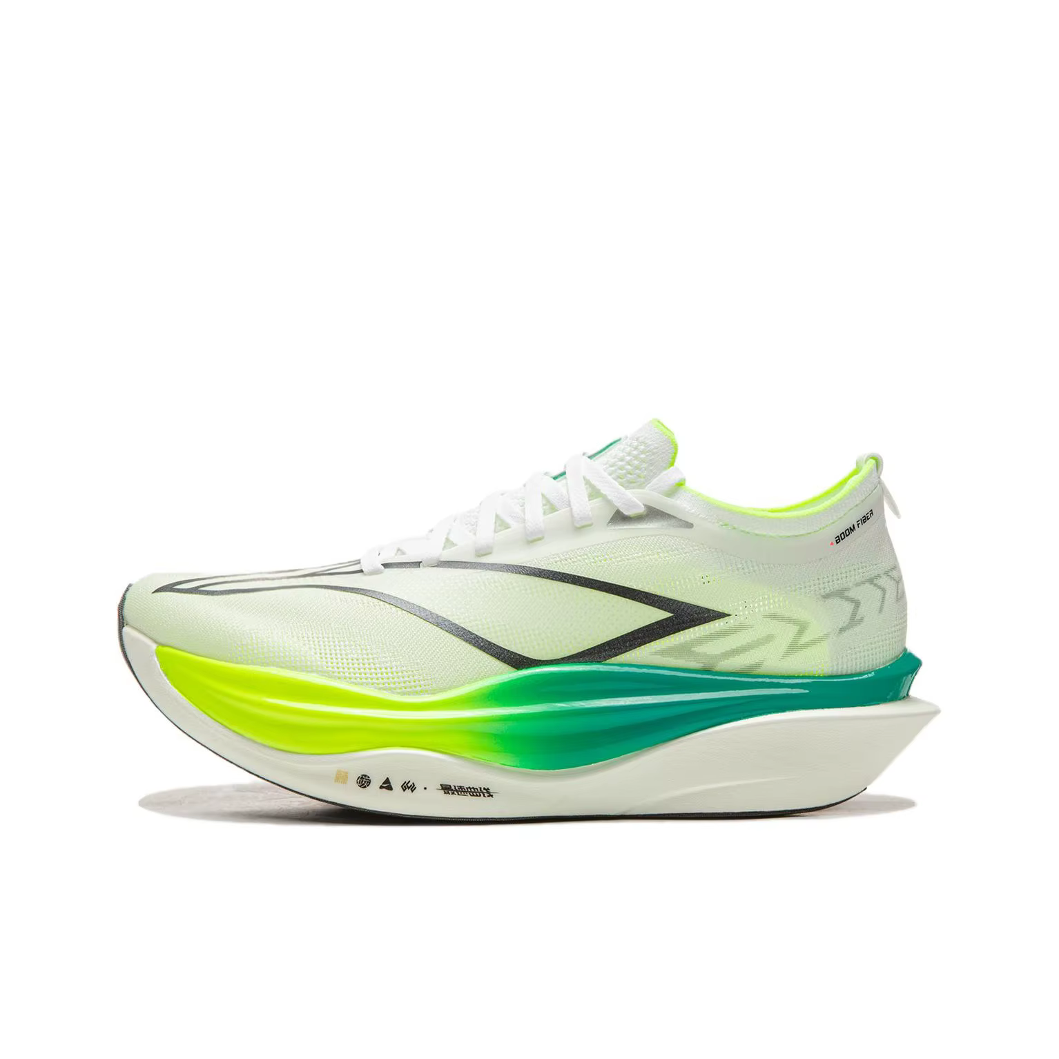 POIZON Li Ning Feidian 6 ELITE Chaussures de course à semelle en carbone, amortissantes, antidérapan