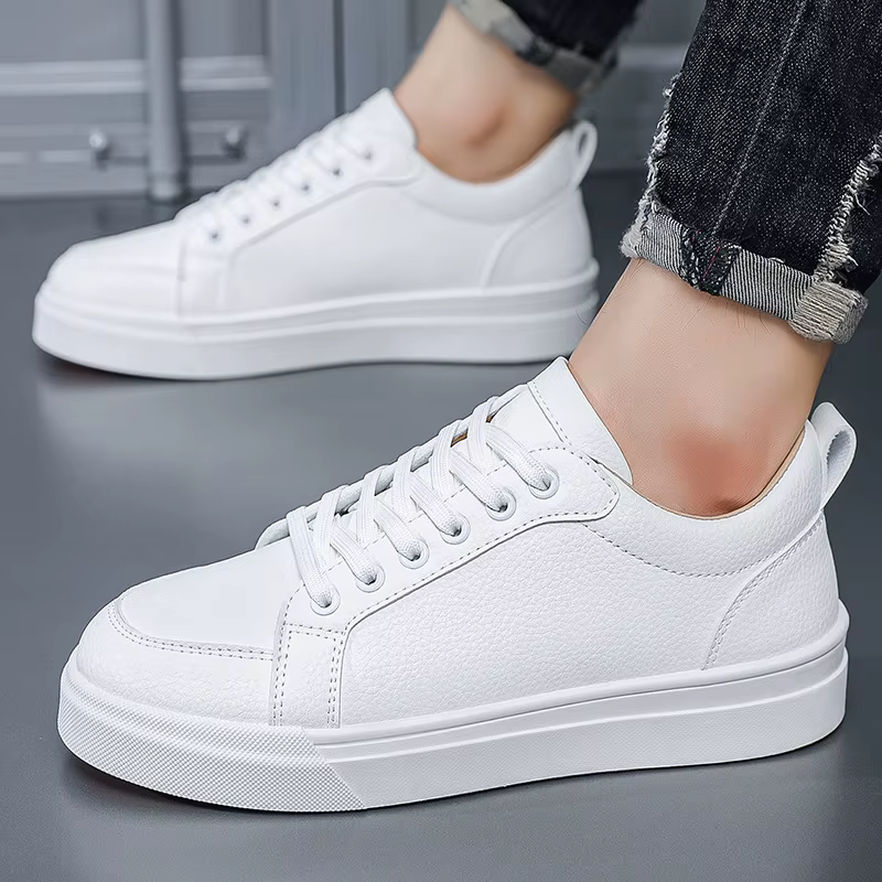 Chaussures blanches pour hommes, nouvelle version coréenne, tendance, polyvalentes, chaussures de sp