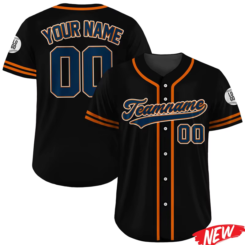 Maillot de baseball personnalisé pour hommes, chemise à boutons pour sports de plein air d'été, chem