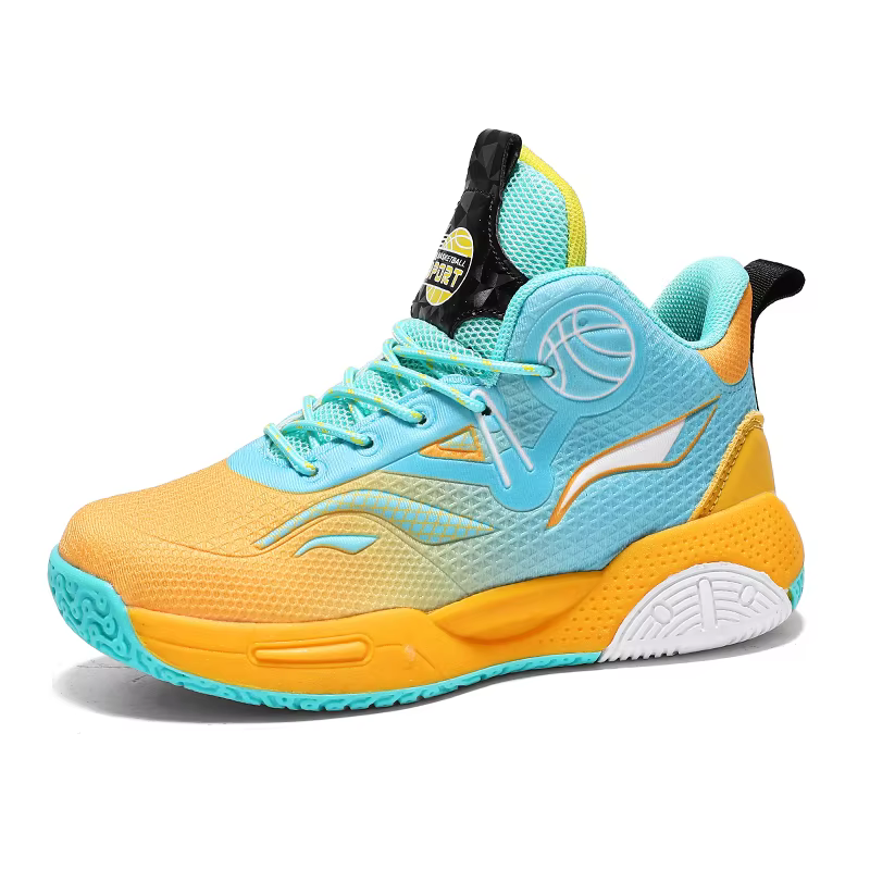Baskets de basket-ball en maille respirante pour enfants, chaussures de sport pour enfants, chaussur