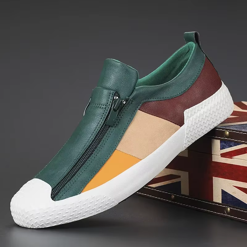 Baskets pour hommes de haute qualité chaussures pour hommes chaussures en cuir confortables résistan