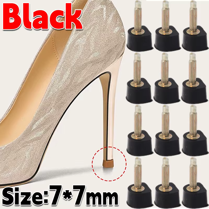 Embouts de réparation de talon, 10 pièces, broches, pointes de chaussures, robinets, rehausseurs de 