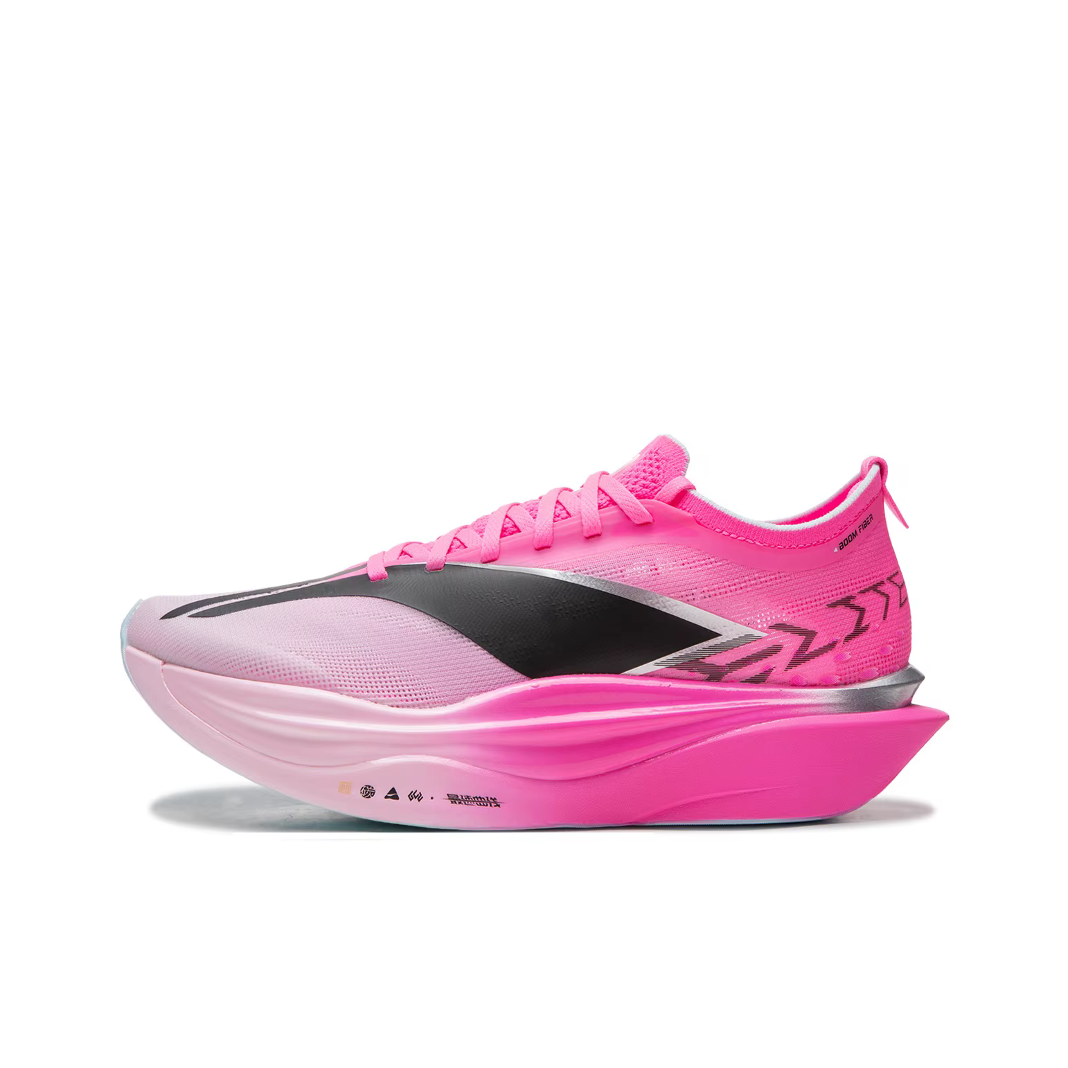 POIZON Li Ning Feidian 6 ELITE Chaussures de course unisexes à semelle en carbone, amortissantes, an