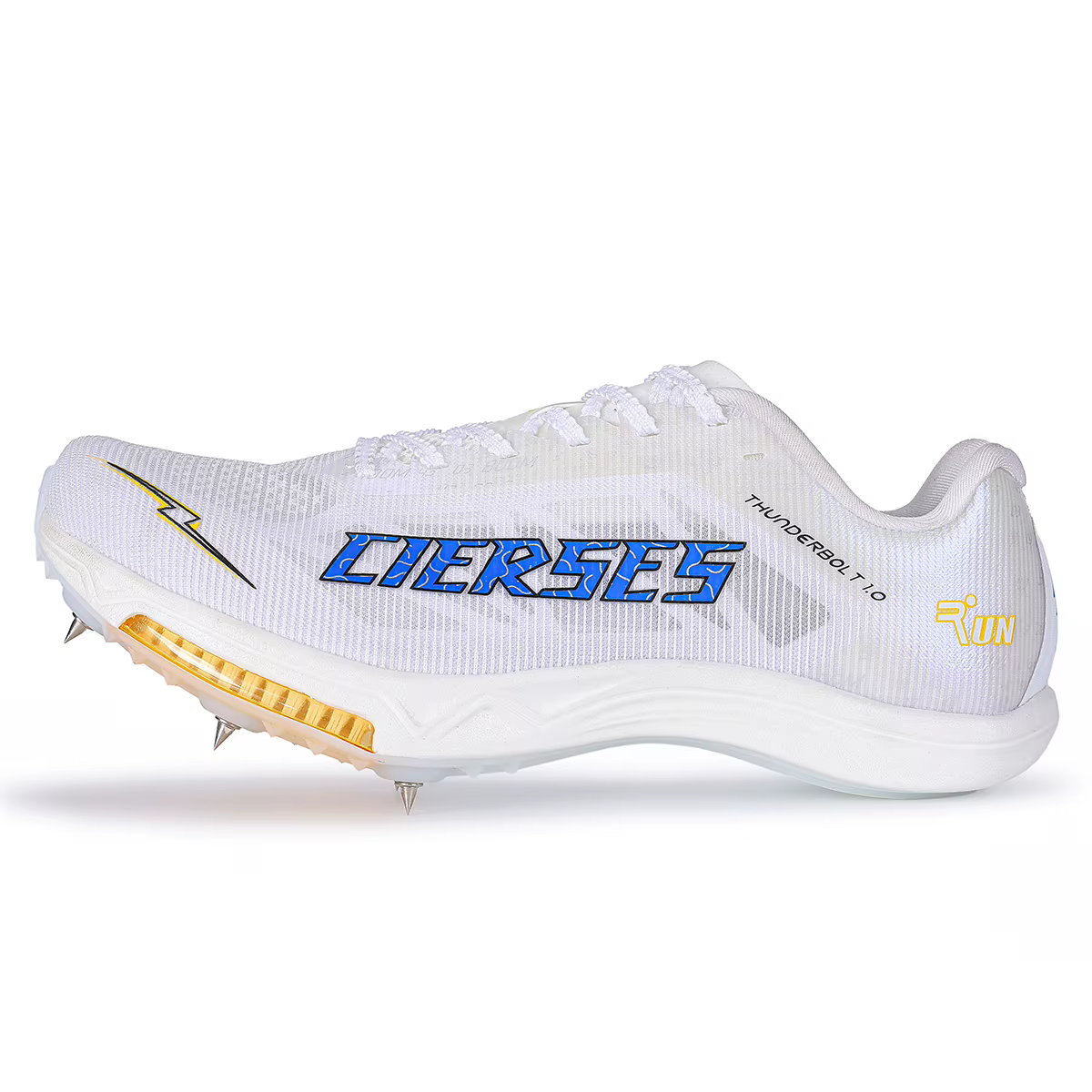 CIERSES arqué plaque de carbone piste champ Sprint pointes hommes coussin d'air Sneaker professionne