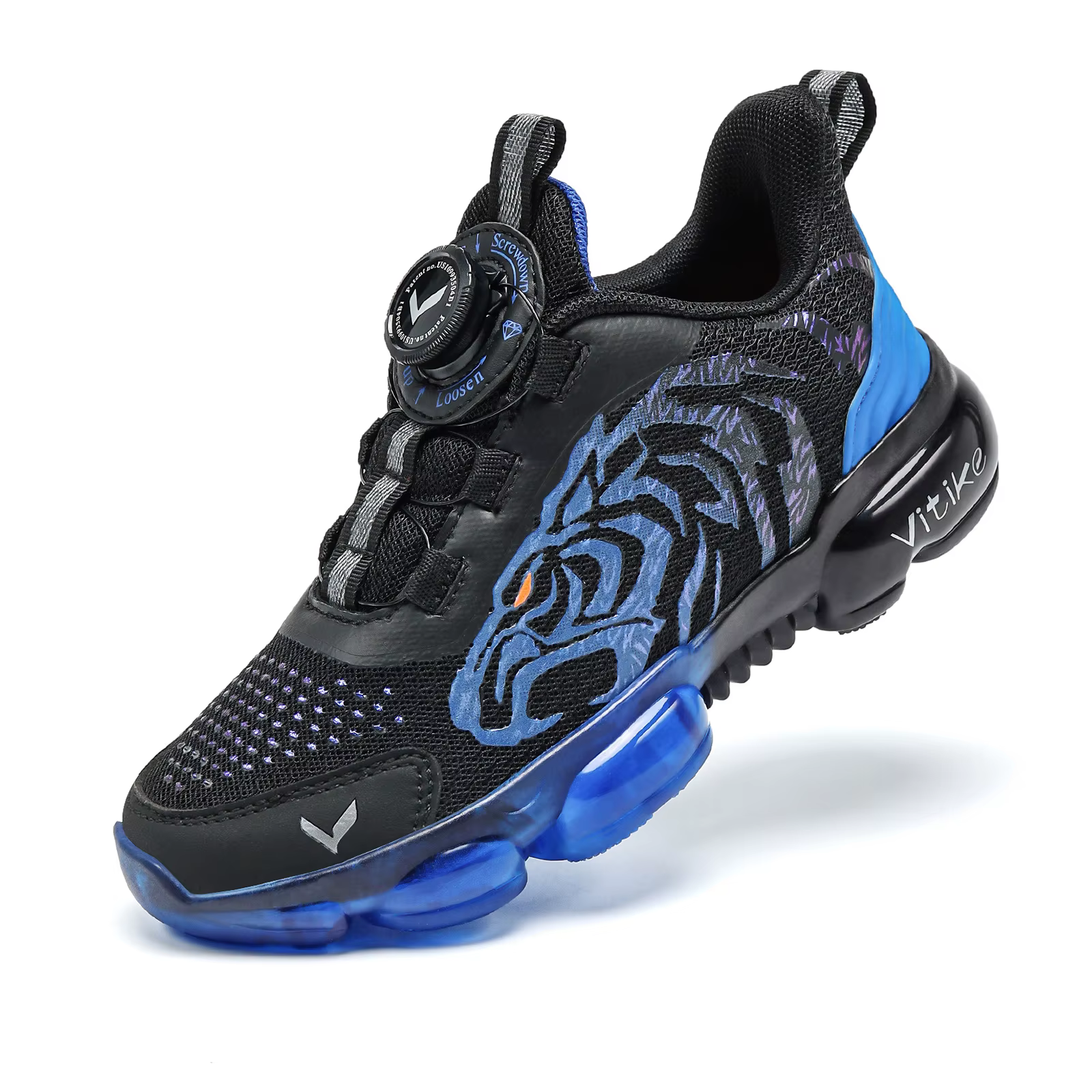 Baskets pour enfants en maille tricotée respirante et légère, chaussures de sport pour garçons et fi