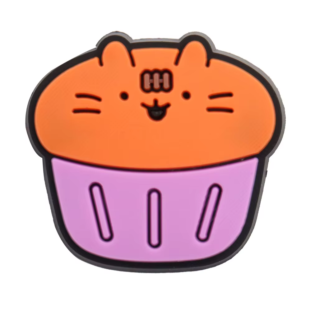 AdTosLittle Cat Chi Cake Sandals Shoe Charms, PVC, Accessoires, Food Designer, Décoration, Bracelet 