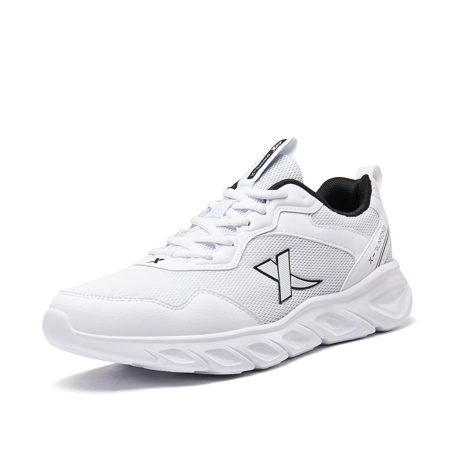 Xtep-Chaussures de course respirantes pour hommes, baskets de sport confortables, durables, rebond d