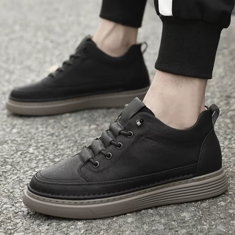 Chaussures rehaussantes en cuir véritable chaussures rehaussantes hauteur augmenter chaussures homme