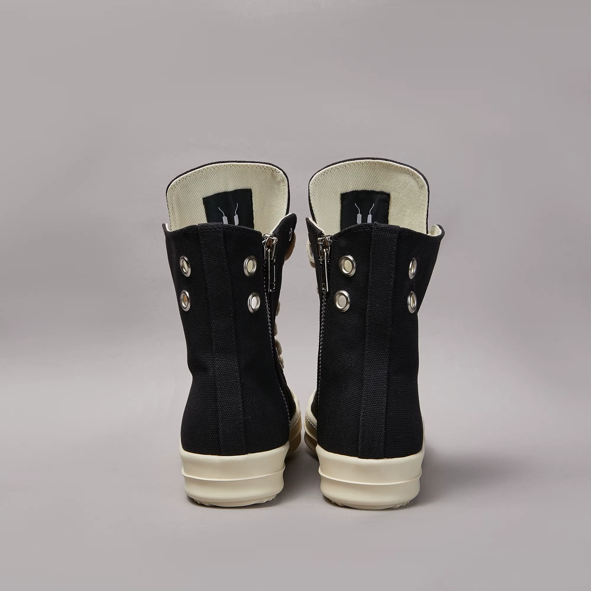 Marque hommes chaussure décontracté haut femmes Sneaker qualité noir bottine concepteur en cuir ferm