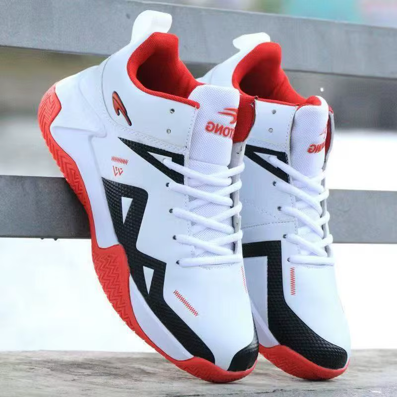 Chaussures de basketball pour hommes 2026 Nouveau style Montantes en cuir Baskets de sport décontrac