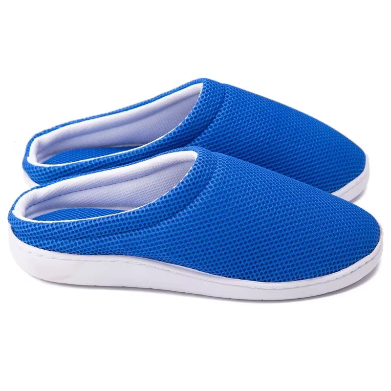 Chaussures pour hommes et femmes, pantoufles d'intérieur, tongs, garde au chaud, confortables, en mo