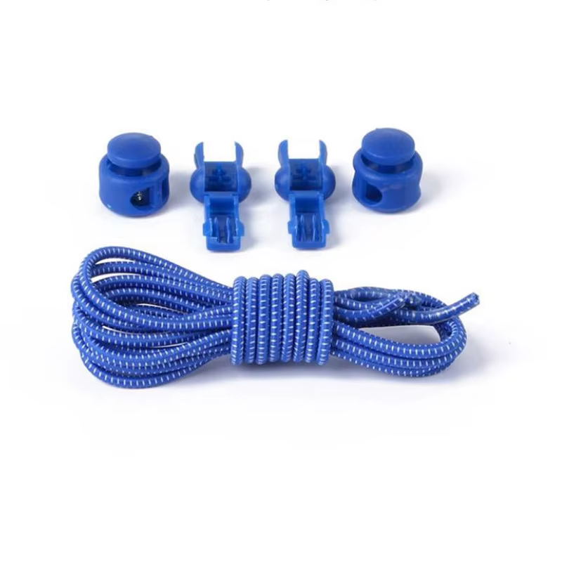1 paire de lacets pour baskets élastiques sans cravate lacets de chaussures étirement serrure lacets