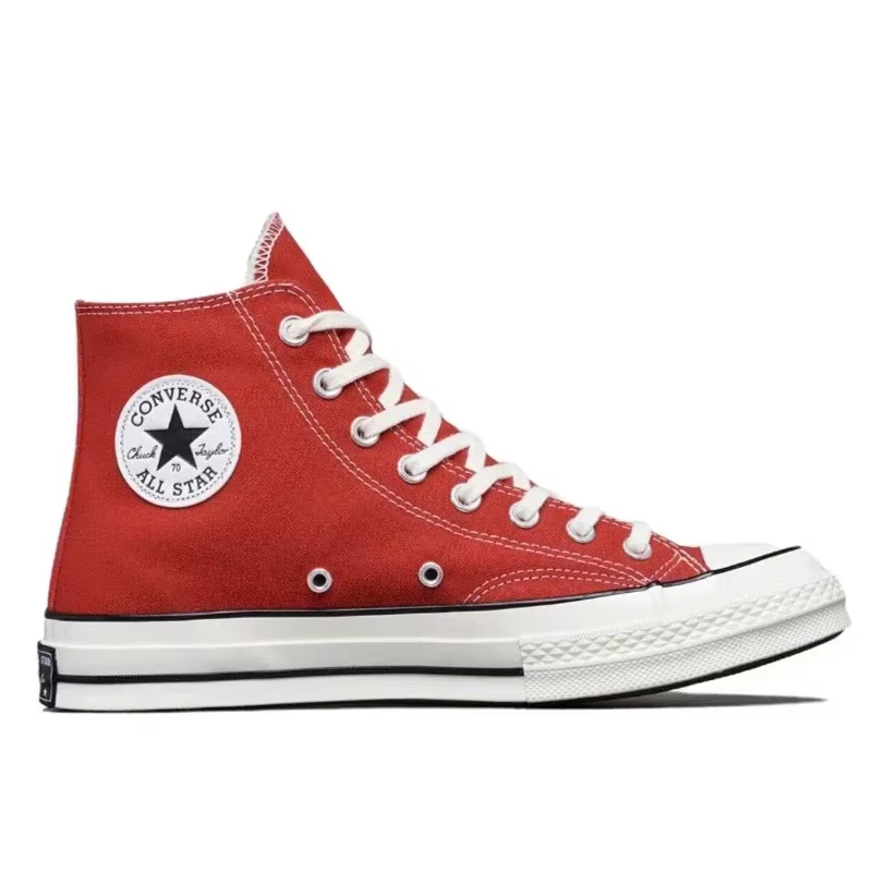 CONVERSE ONE STAR 1970s Chuck Taylor All Star Baskets montantes en toile au design classique, chauss