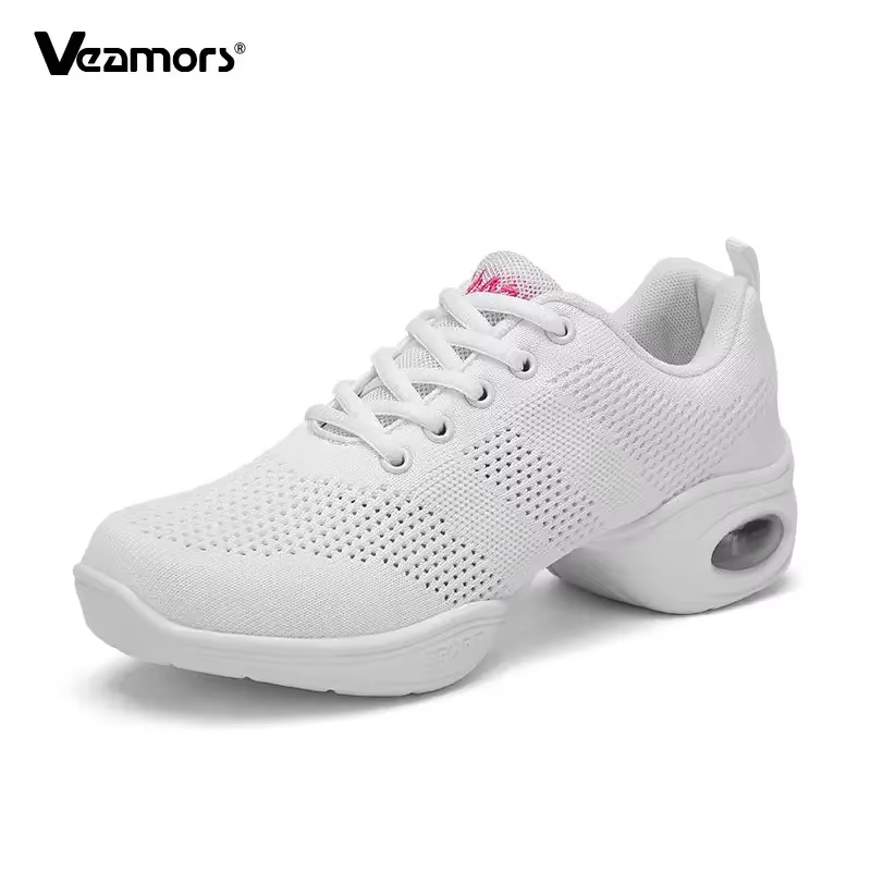 Chaussures de danse Jazz pour femmes, baskets légères et respirantes