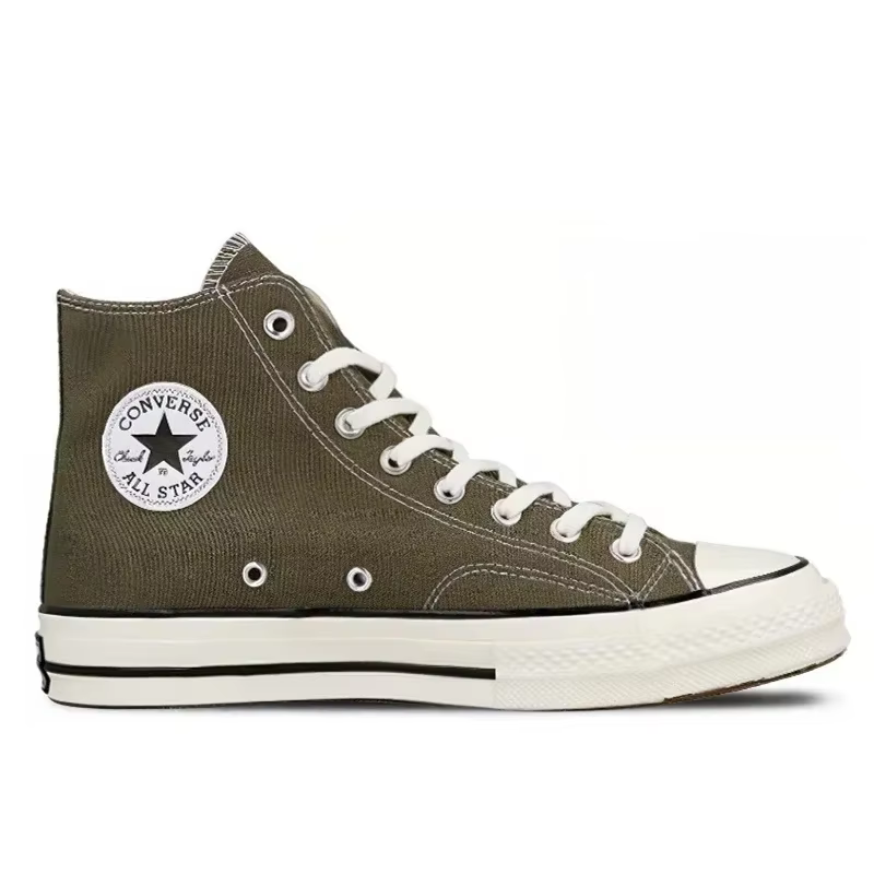 CONVERSE ONE STAR 1970s Chuck Taylor All Star Baskets montantes en toile au design classique, chauss