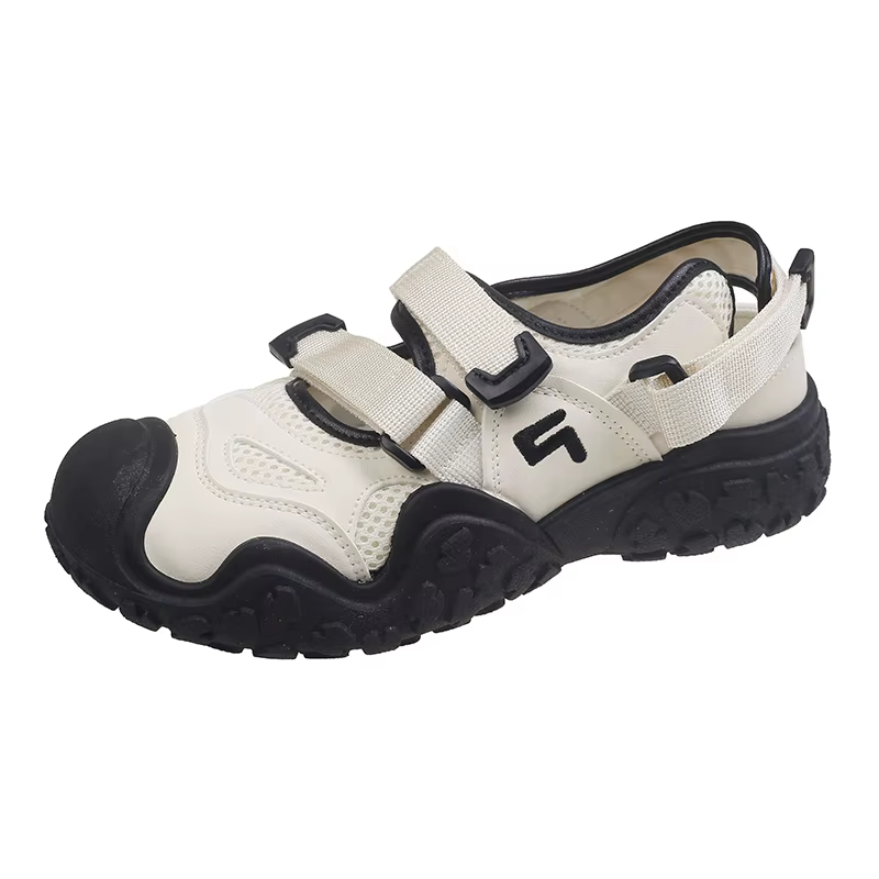 Jane rétro chaussures pour femmes laides 2025 printemps et été nouveau pneu en maille à semelles épa