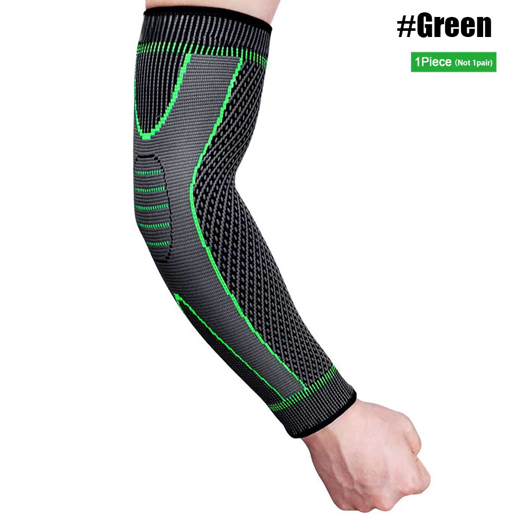 Manchons de Compression de bras de sport, Support de coude antidérapant pour jeunes adultes, cyclism