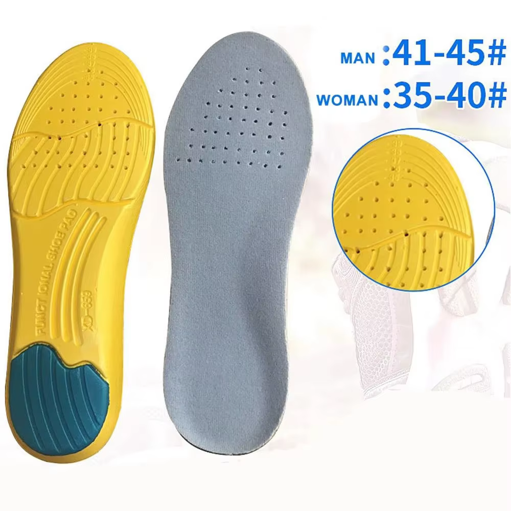 1 paire chaussures orthèses et accessoires semelles orthopédiques mousse à mémoire de forme Sport so